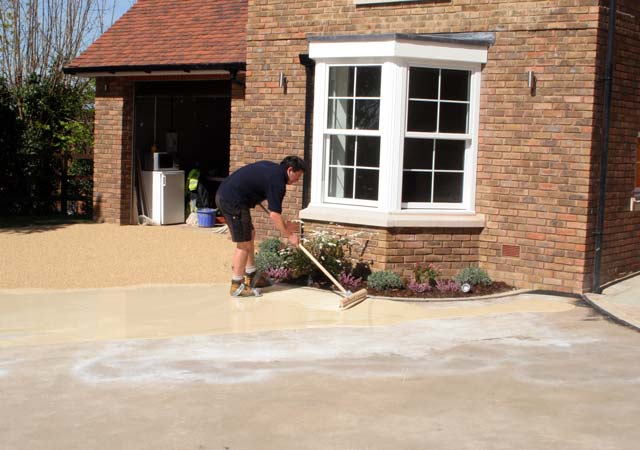 Resin driveways DIY