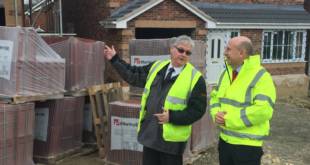 John Healey site visit