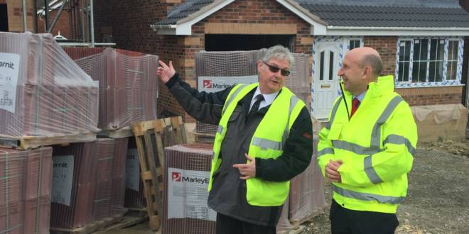 John Healey site visit