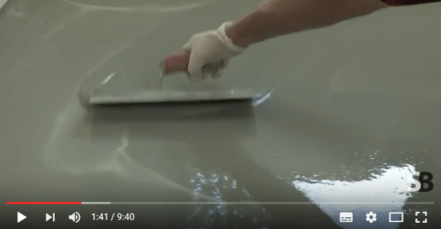 how to lay floor levelling compound