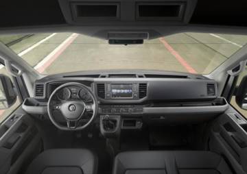 Crafter panel van interior