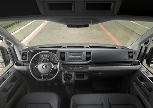 Crafter panel van interior