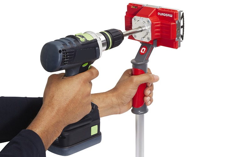 tool that draws square holes