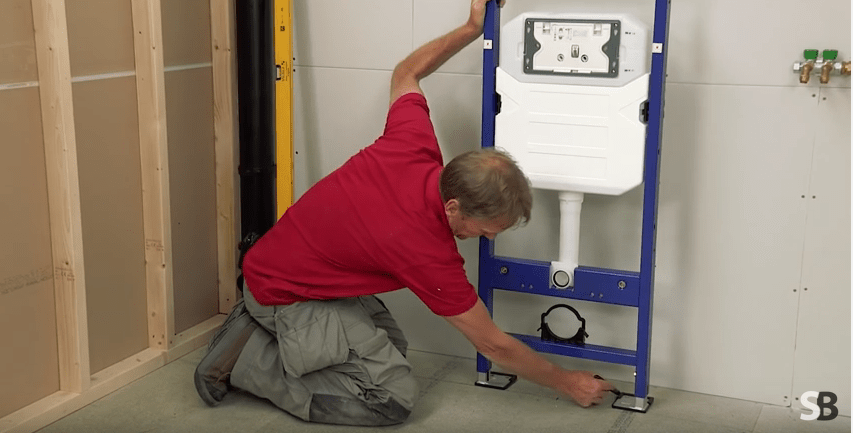 fit a wall hung wc