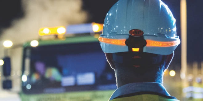 Be Seen To Be Safe: Hard Hats That Light Up