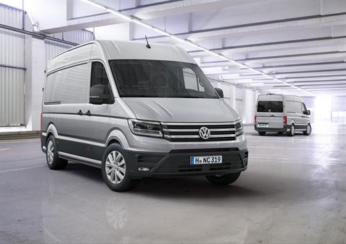 Order books open for all new Volkswagen Crafter van