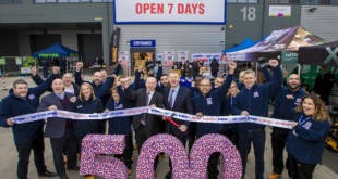 Screwfix opens 500th store