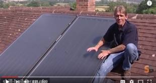 Solar Panels Water Heating