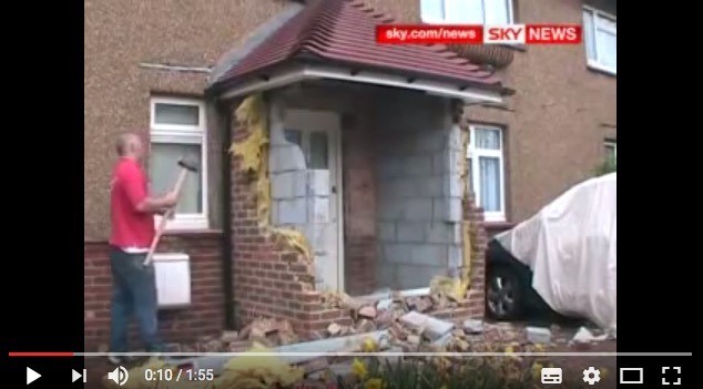Videos from the web: Builder demolishes work after client says they can’t pay