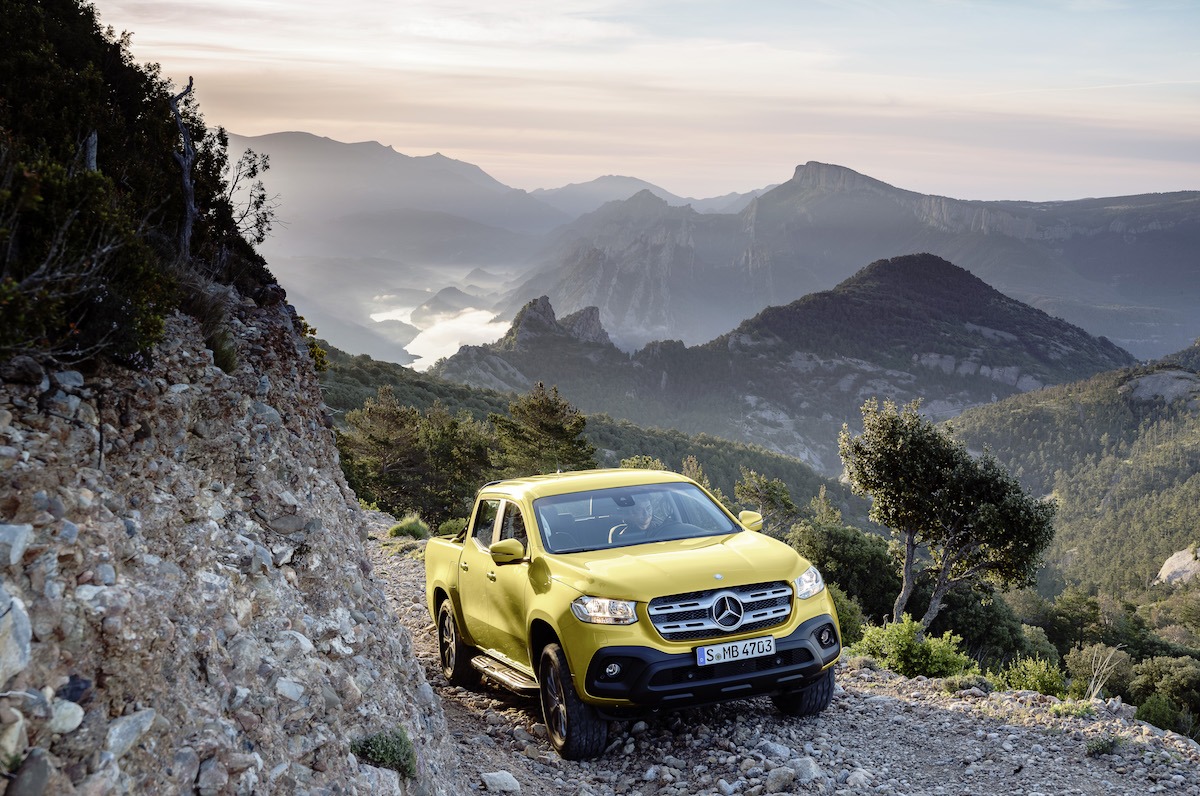 Mercedes-Benz pick-up truck