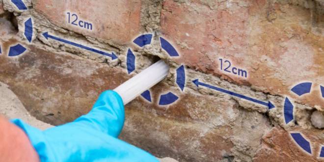 Dryrod damp-proofing