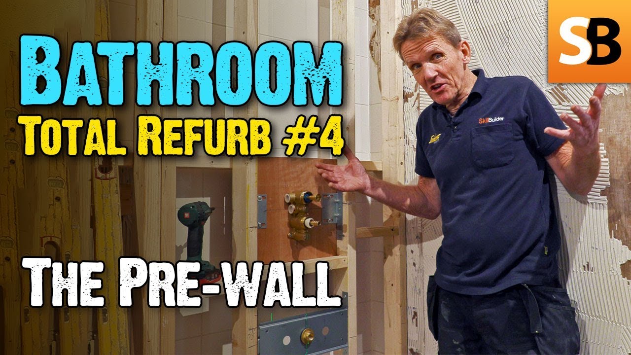 Bathroom Renovation #4 Stud Pre-wall
