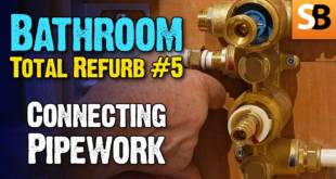 Bathroom Renovation #5 Piping Up