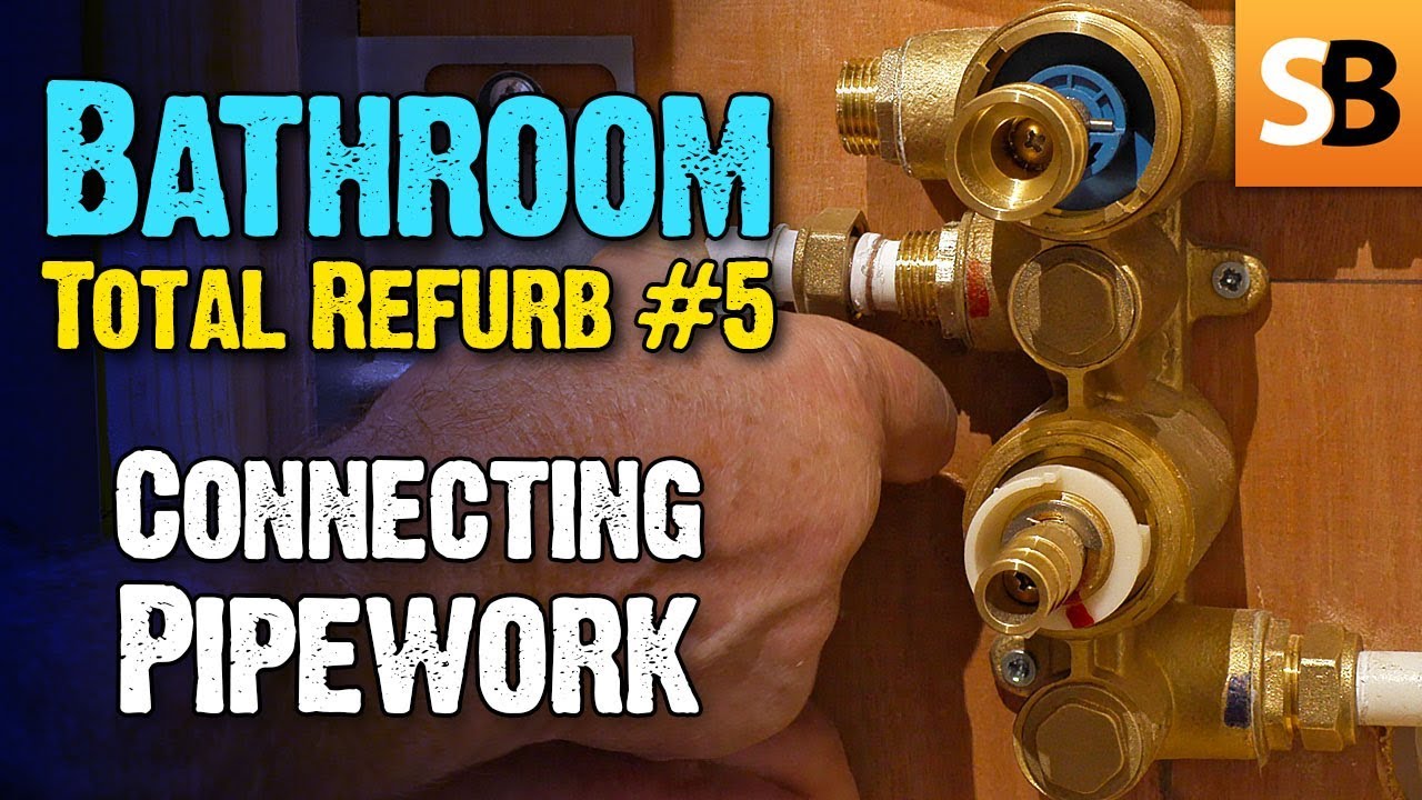 Bathroom Renovation #5 Piping Up