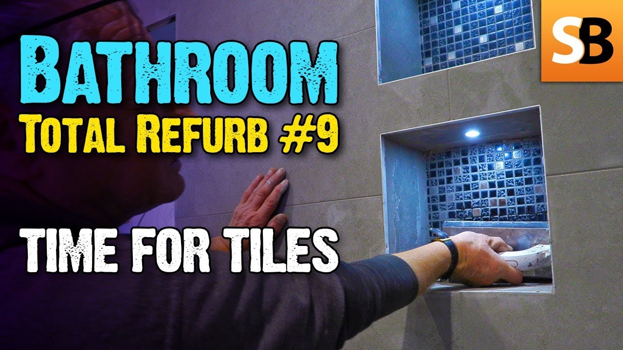 Bathroom Renovation #9 Time for Tiling