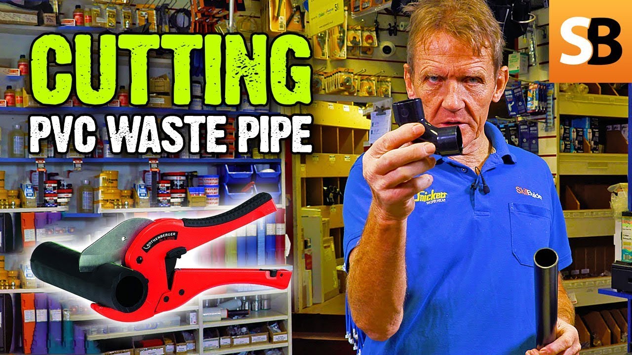 How to Cut & Connect PVC Waste Pipe