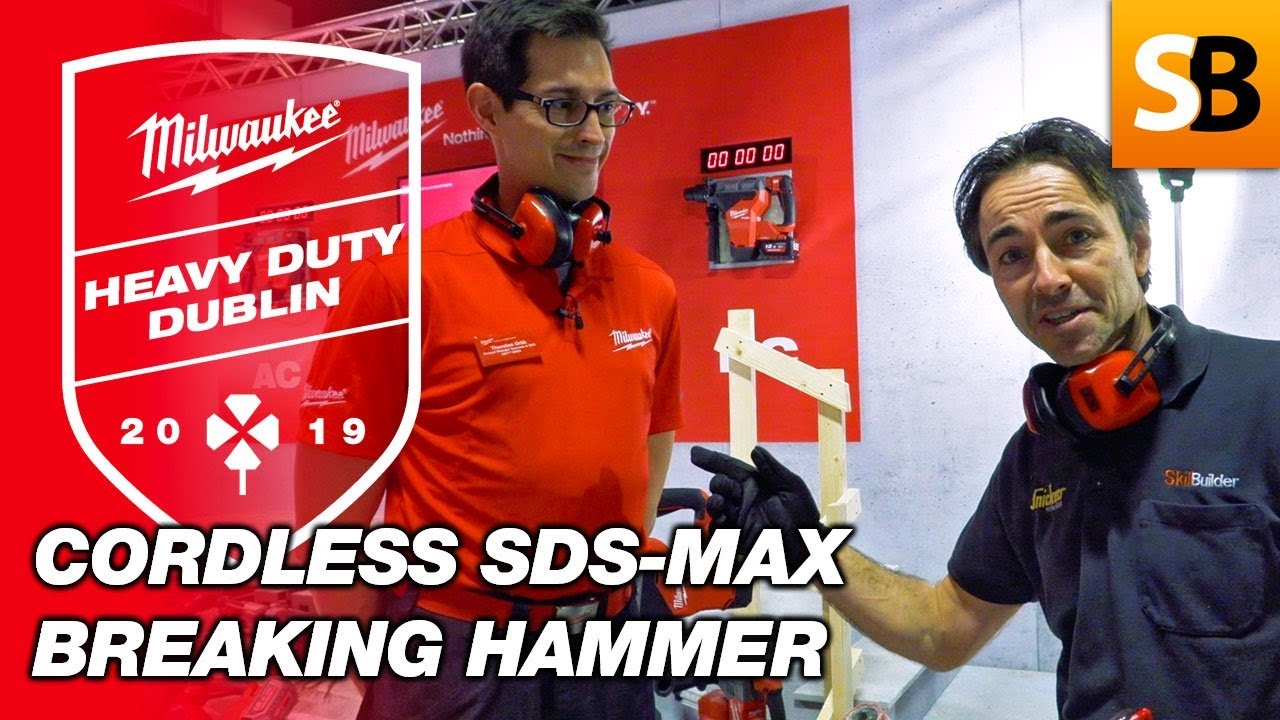 Milwaukee M18 Cordless SDS-Max Breaking Hammer