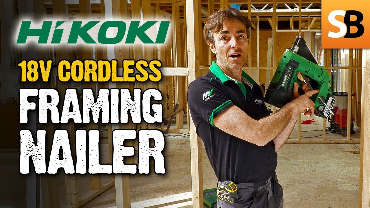 First Fix HiKOKI Cordless Framing Nailer