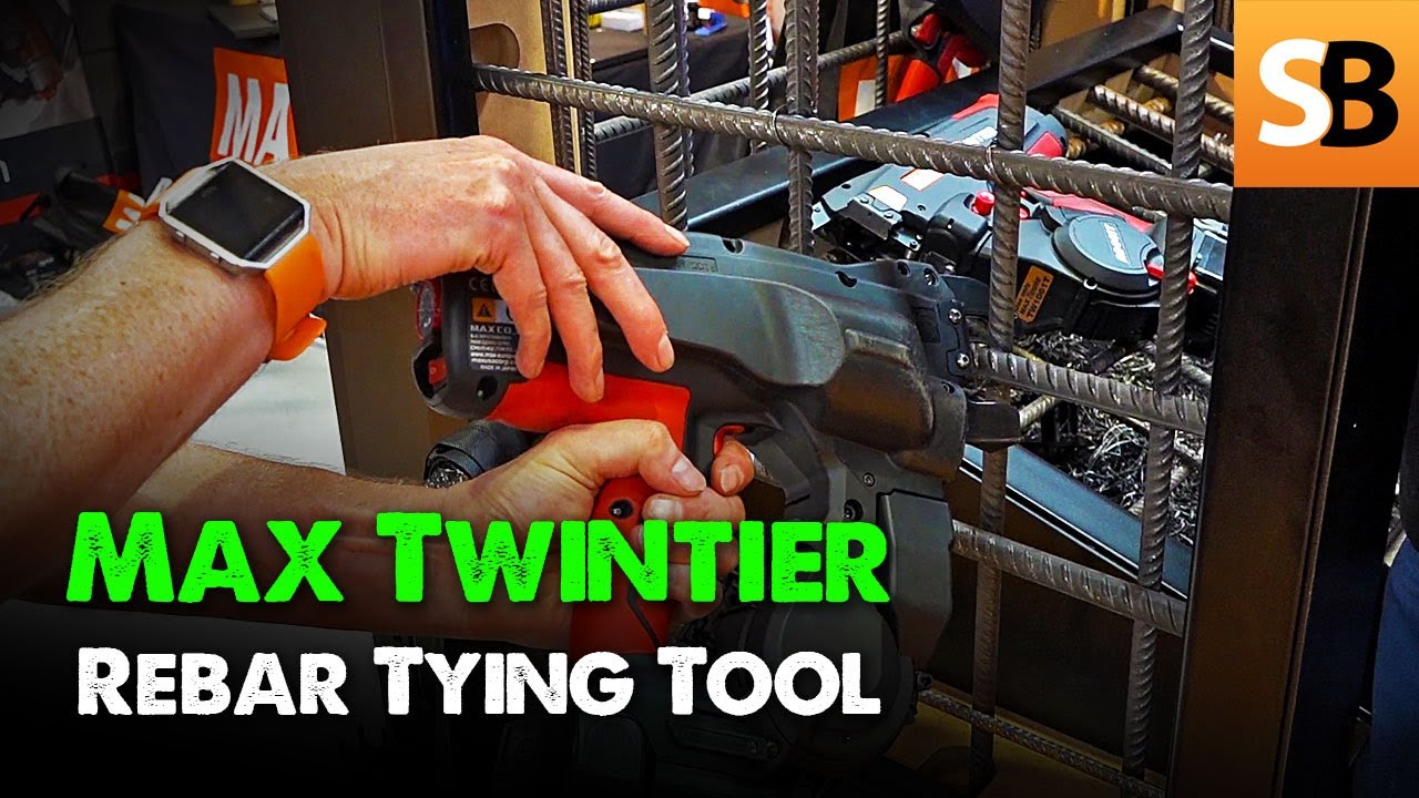 Clever Tool for Tying Rebar - Max TwinTier