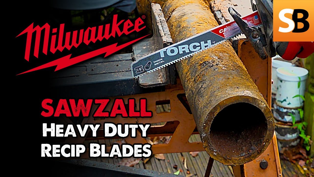 Heavy Duty SAWZALL Recip Blades from Milwaukee