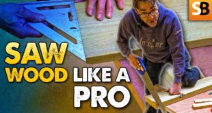 How to Saw Wood Like a Pro! Robin Clevett Tutorial