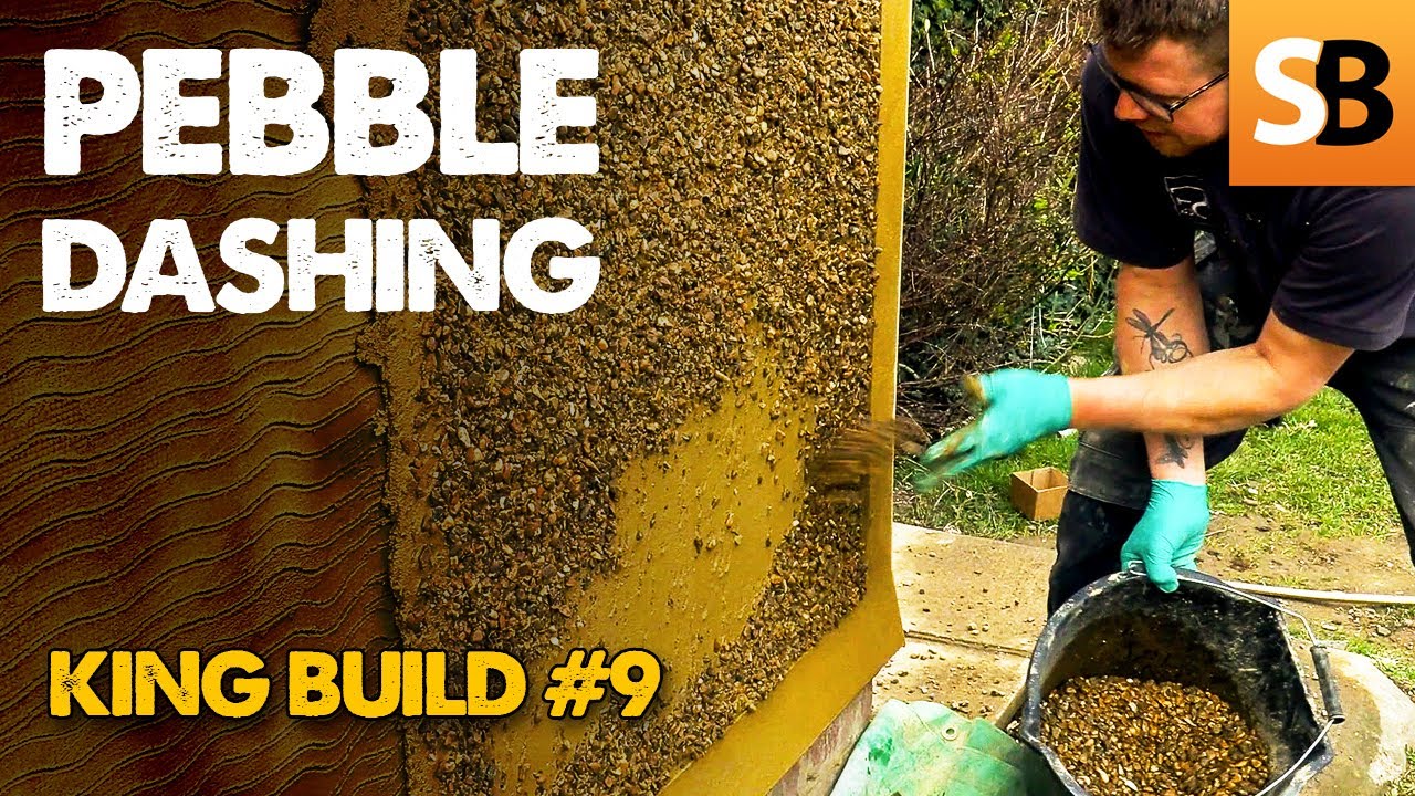 Pebble Dashing Rendered Walls – KB#9