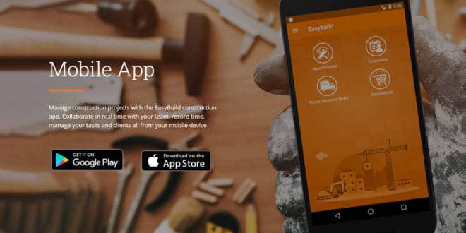 New Mobile Construction App By EasyBuild UK