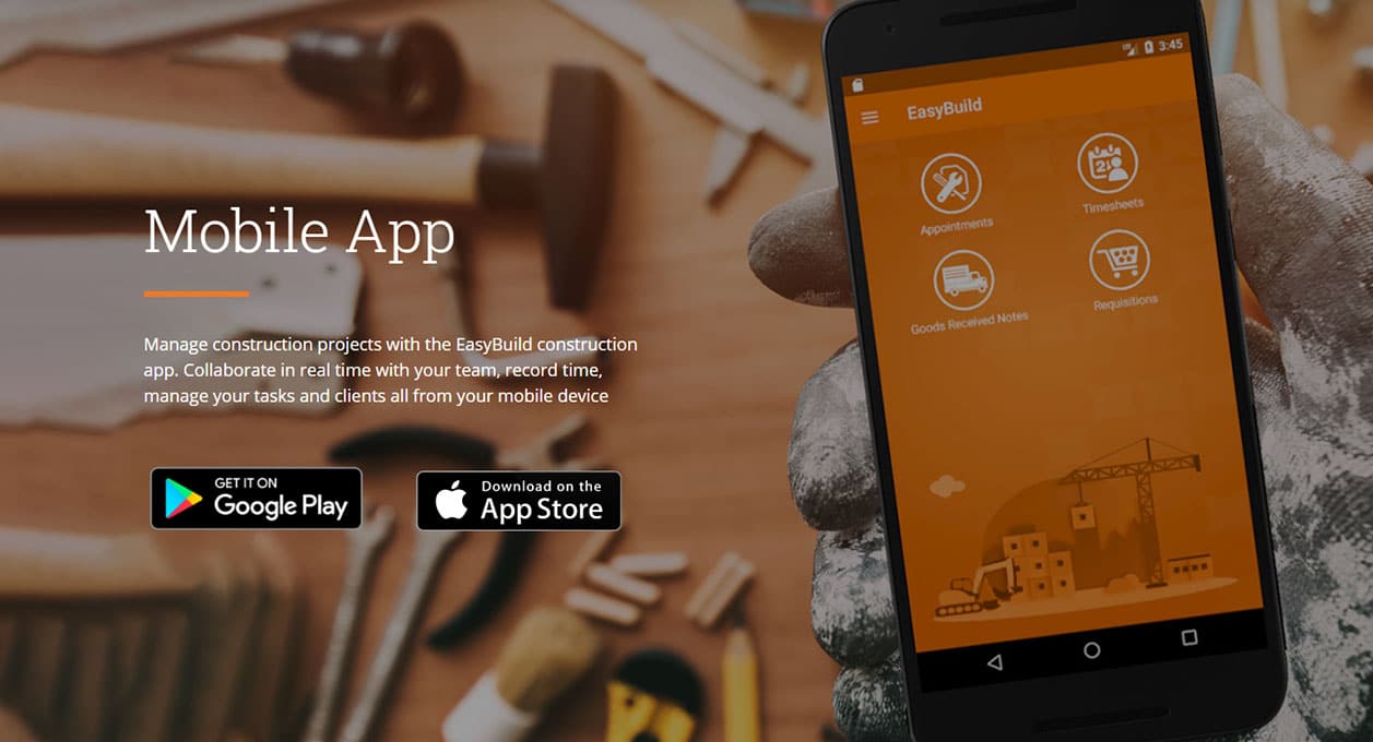 New Mobile Construction App By EasyBuild UK