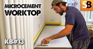 Microcement Kitchen Worktop