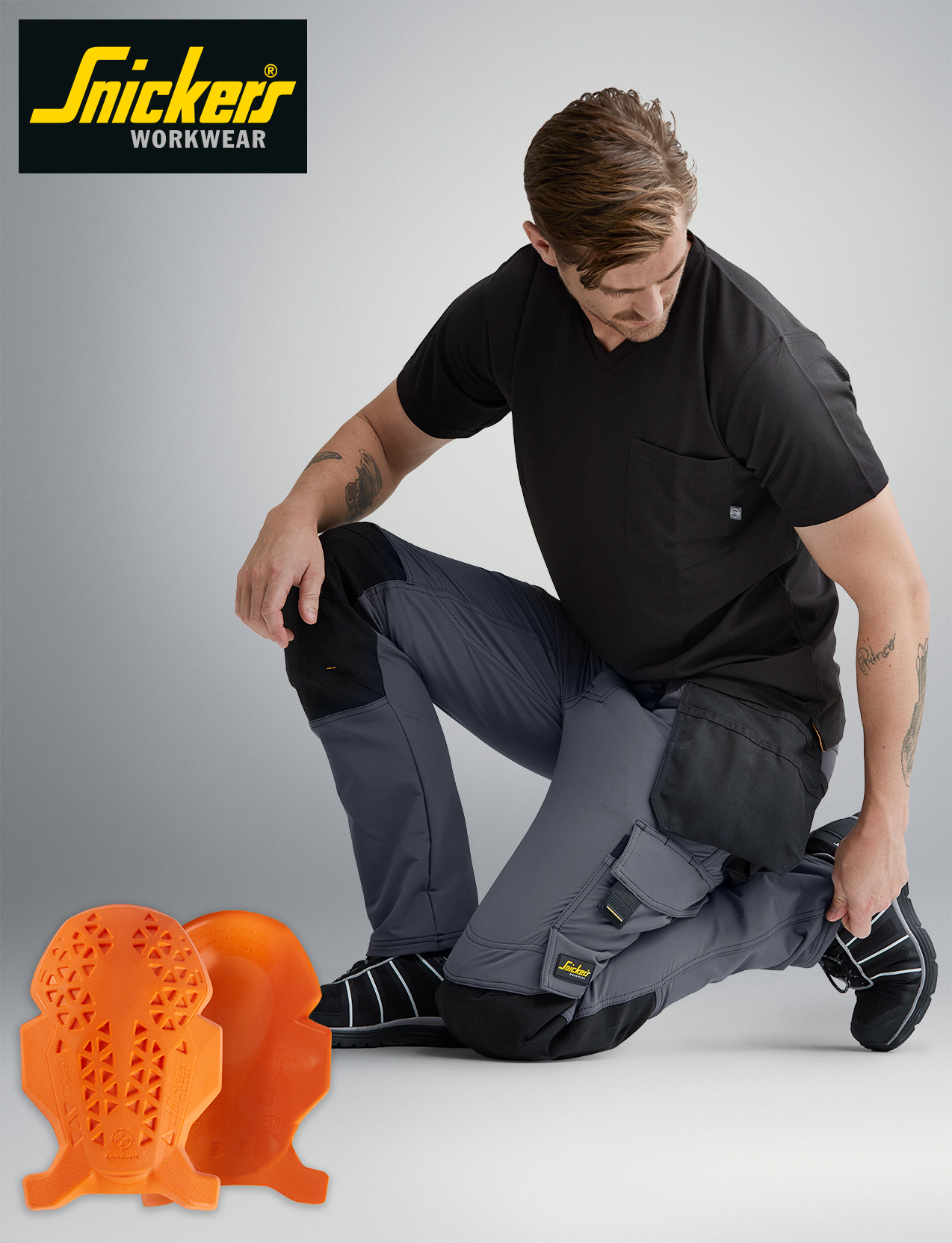Snickers Kneeguard Ergonomic Knee Protection With D30®