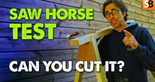 The Saw Horse - An Apprentice Carpenter Test