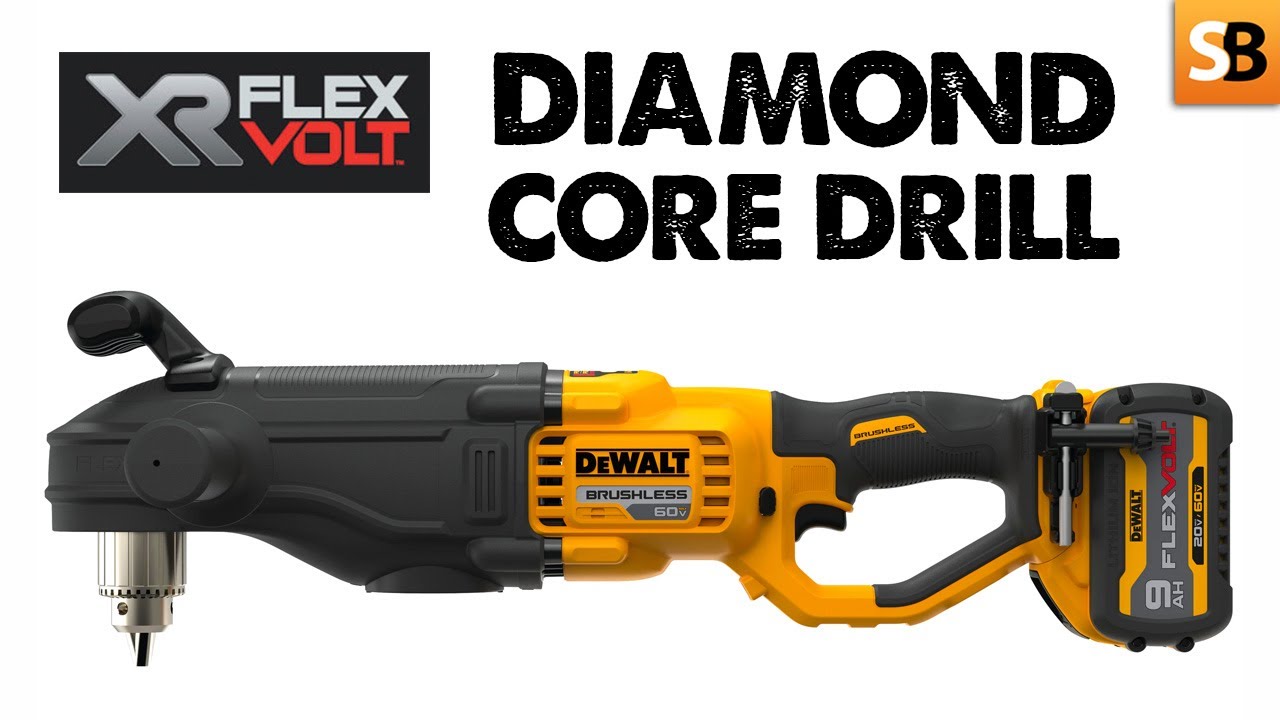 DeWalt DCD470 Right Angle Diamond Core Drill