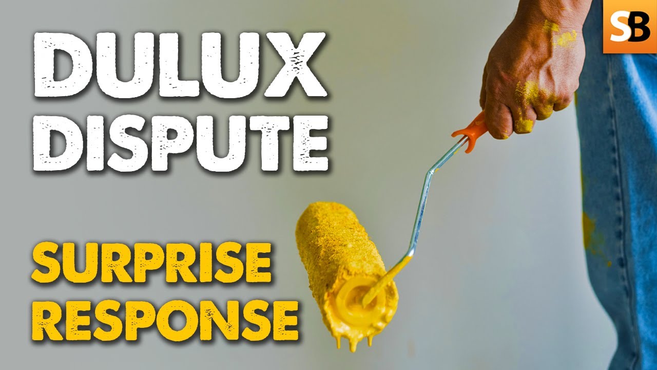 Dulux Dispute ~ The Surprising Response