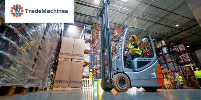 TradeMachines warehouse forklift