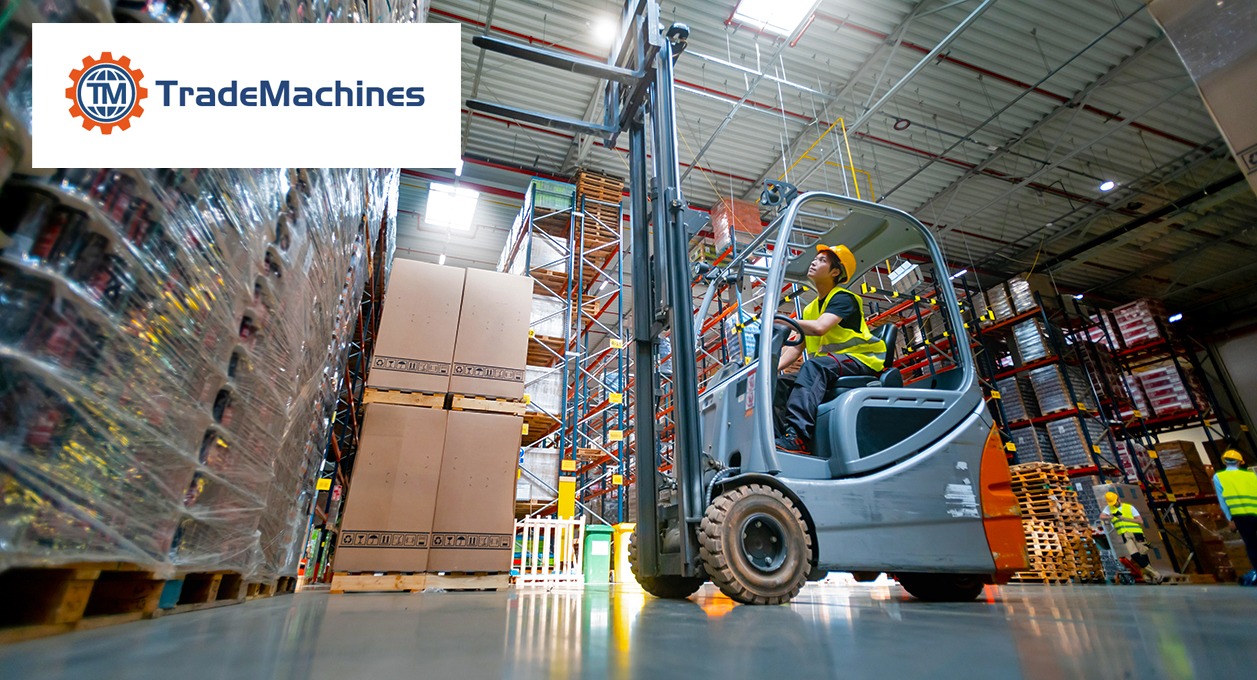 TradeMachines warehouse forklift