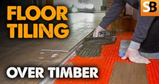 floor tiling over timber like a pro youtube thumbnail