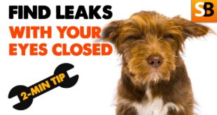 how to find a central heating leak with your eyes closed youtube thumbnail