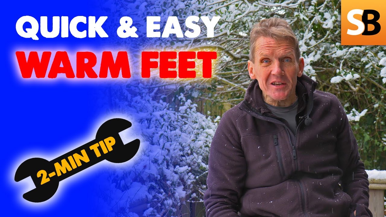 Simple Trick for Warm Feet ~ 2-Minute Tip