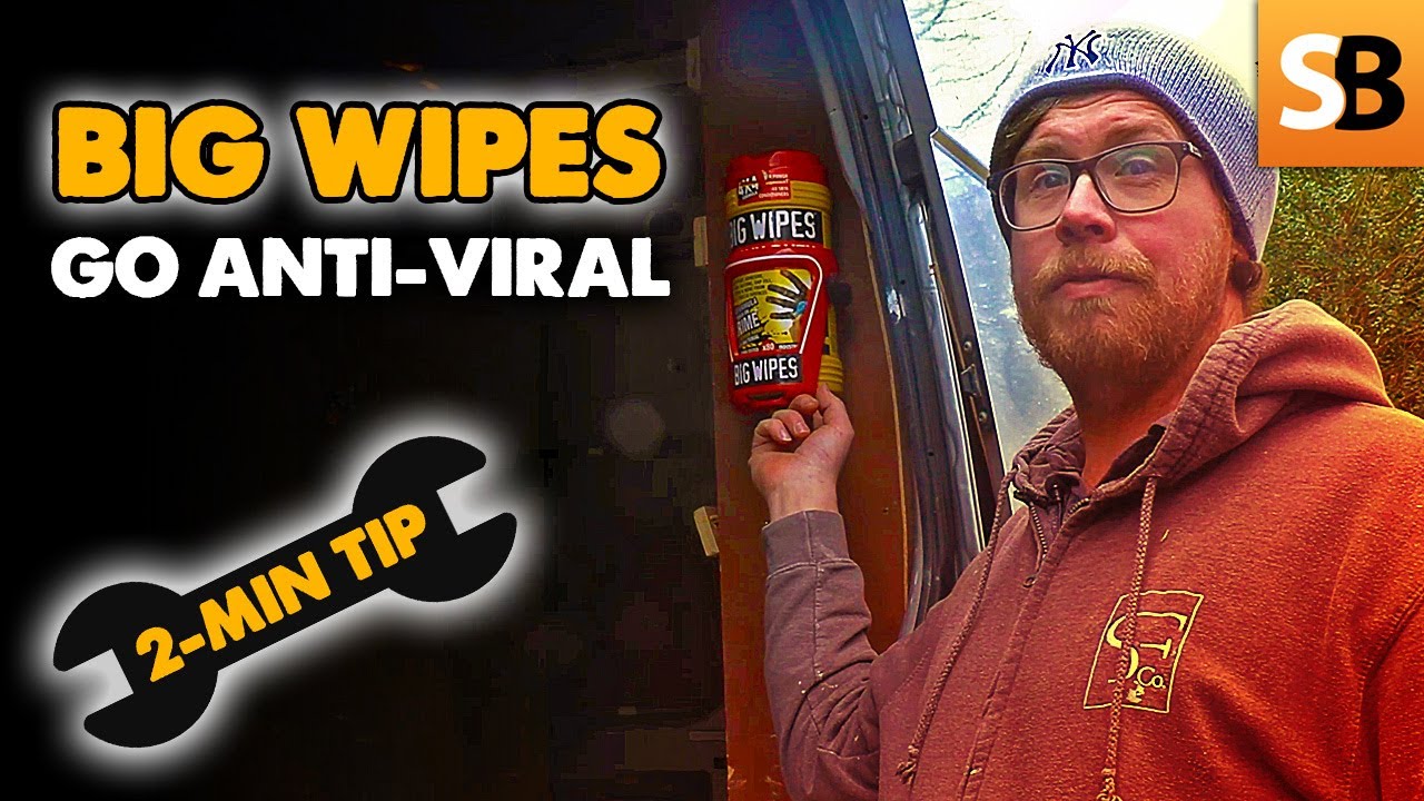 Clean & Protected Hands with Big Wipes ~ 2-Minute Tip