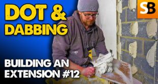 dot dabbing plasterboard extension build 12 youtube thumbnail