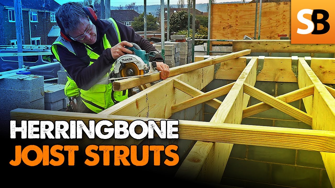 How To Fit Herringbone Joist Struts Like a Pro