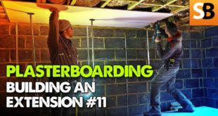 plasterboarding extension build 11 youtube thumbnail