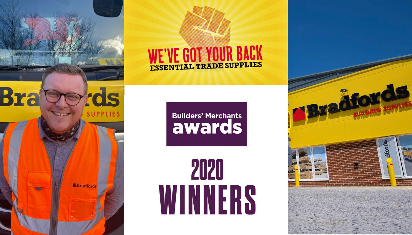 Bradfords Builders Merchants Awards 2020