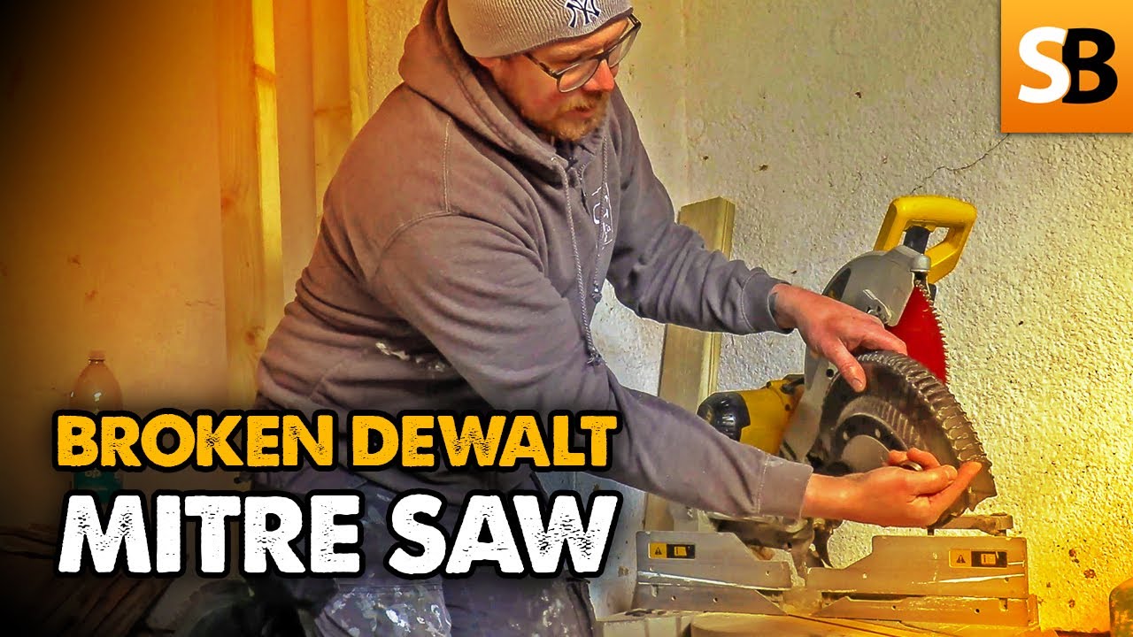 Broken DeWalt Mitre Saw