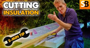 how to cut insulation board perfectly straight youtube thumbnail