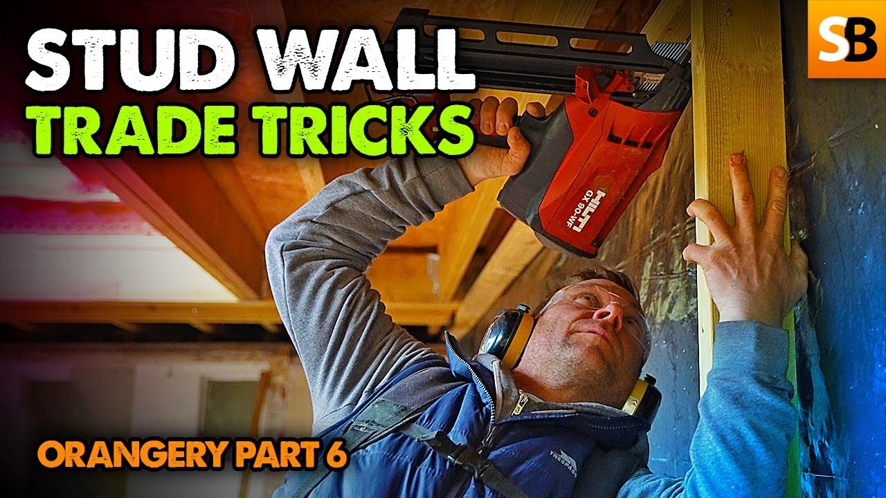 Stud Walls Made Easy. Framing Trade Tricks ~ Orangery 6