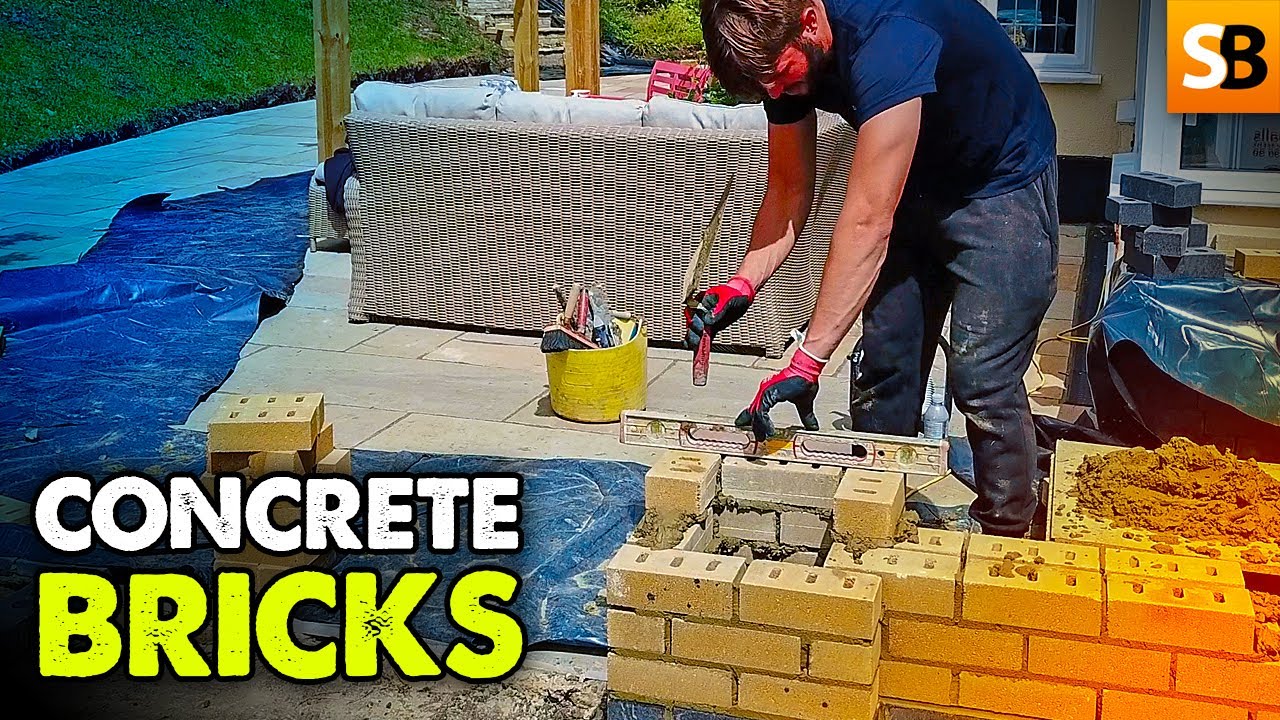 Building A Garden Wall With Marshalls