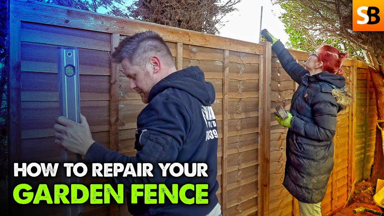 Garden Fence Repair Made Easy ~ DIY Guide