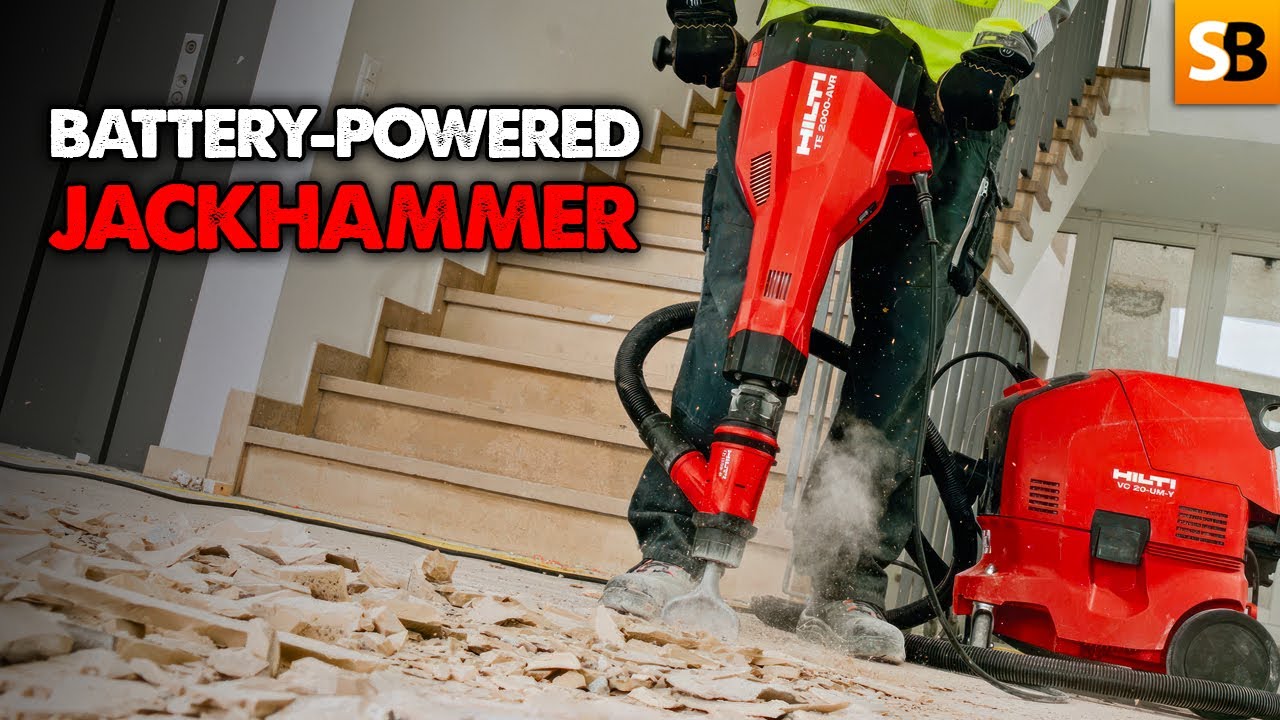Hilti TE 2000 Breaker ~ Cordless Without Compromise