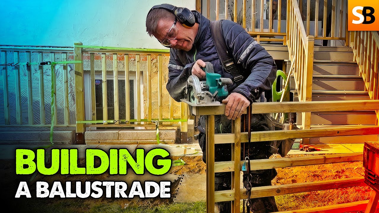 How To Build an External Timber Balustrade